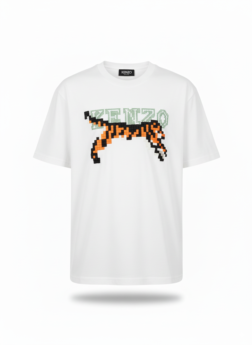 Camiseta Tiger Blanco