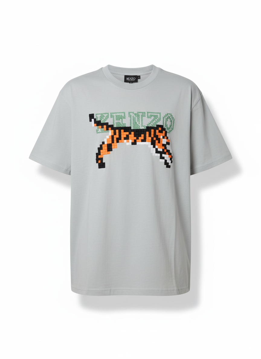 Camiseta Tiger Gris