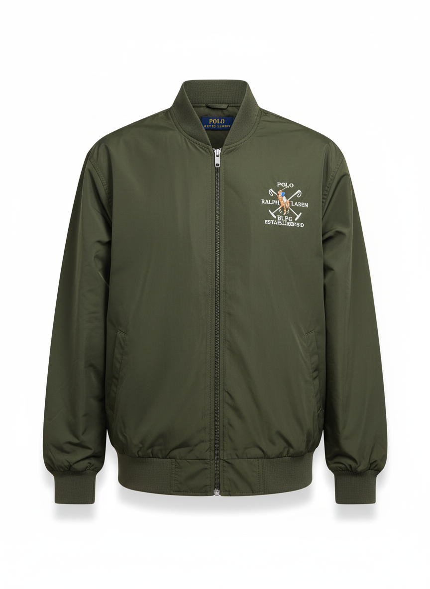 Cortaviento Polo Verde Militar