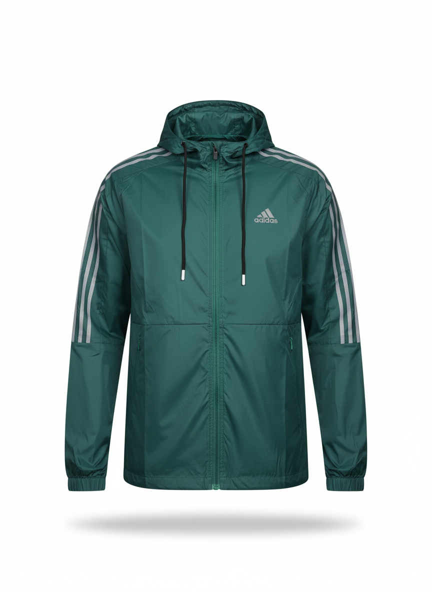 Cortaviento Deportiva verde classic