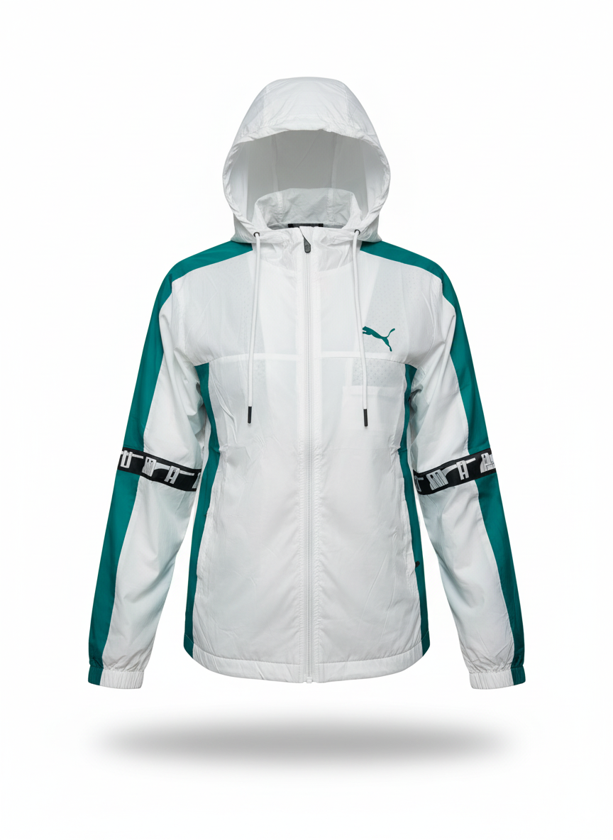 Cortaviento Blanca Capucha