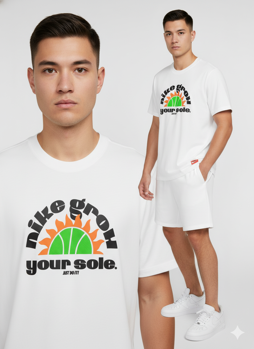 Camisetas Sun White