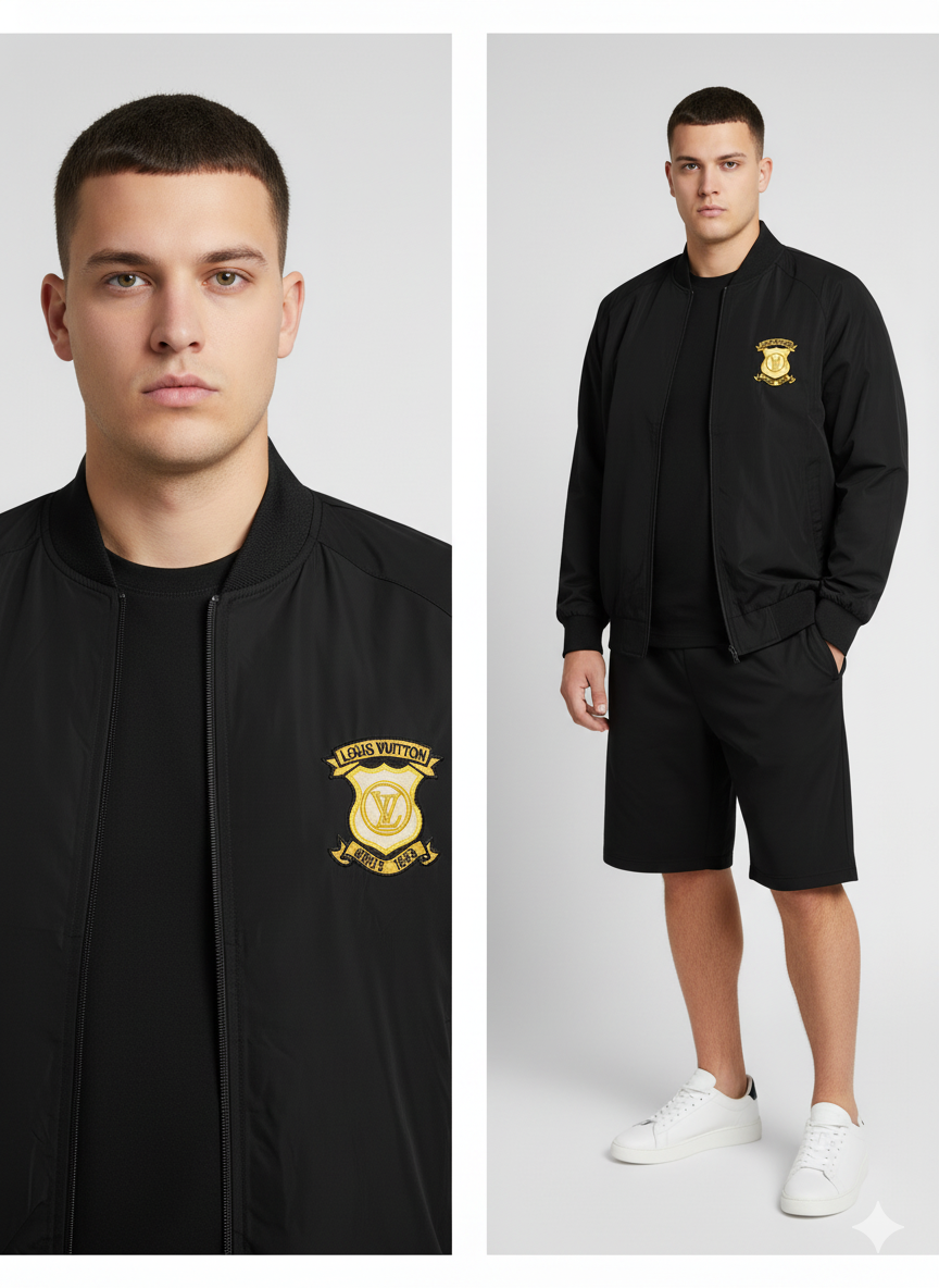 Cortaviento  escudo L.v negra