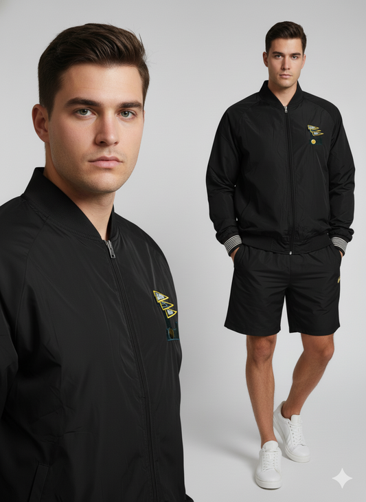 Cortaviento Reptil  Black